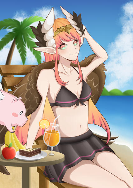 Circe Fanart (Commissioned)