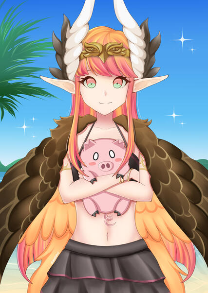 Circe Fanart (Commissioned)